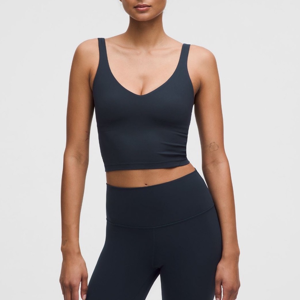 LULULEMON NAVY ALIGN TANK SIZE 2